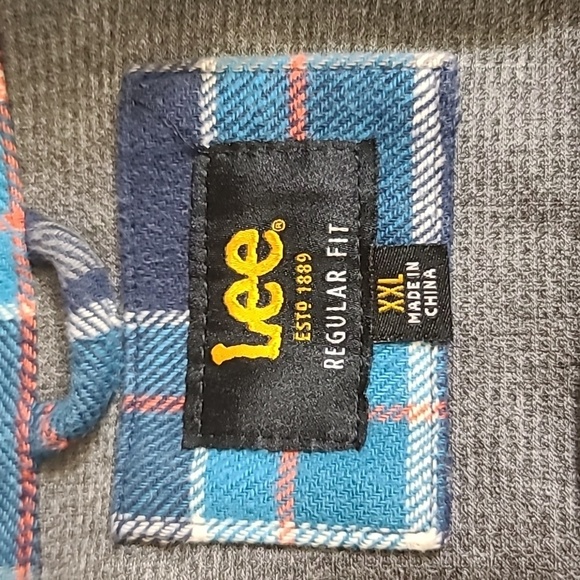 Lee flannel thermal lined button front jacket - Picture 7 of 9